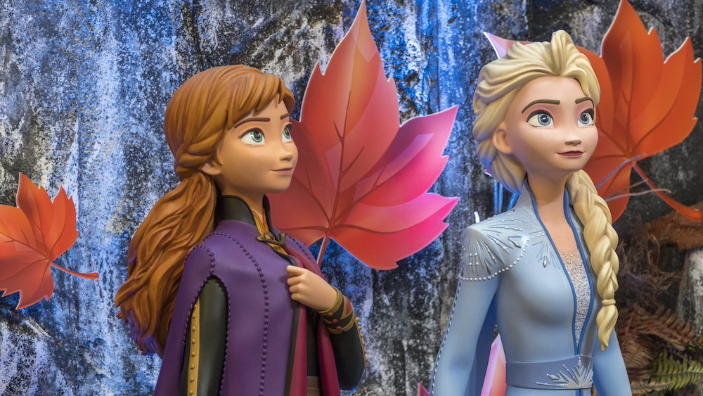 Frozen movie display